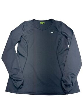 KOPPEN Women’s Medium Black Running Thermal Long Sleeve Shirt